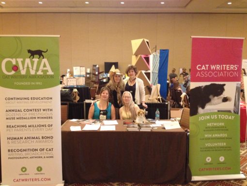 CWA Booth Cat Writers (2)