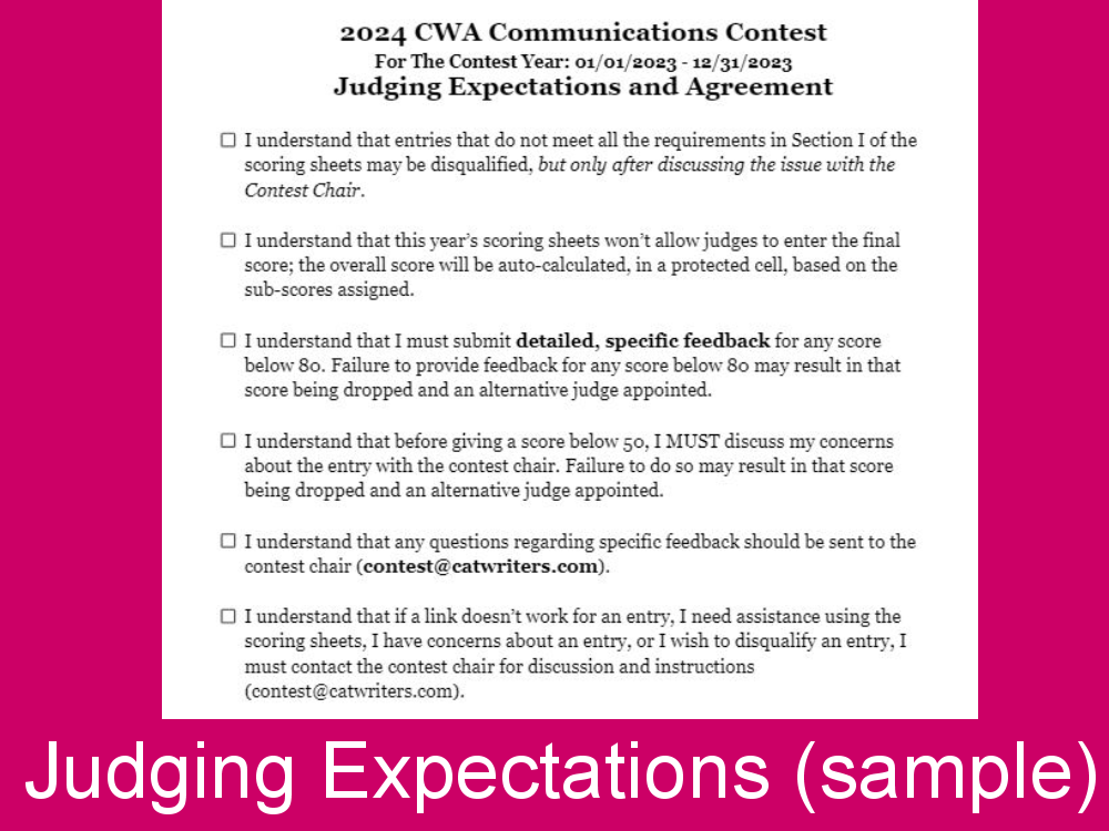 Judging Expectations sample